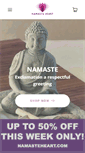 Mobile Screenshot of namasteheart.com